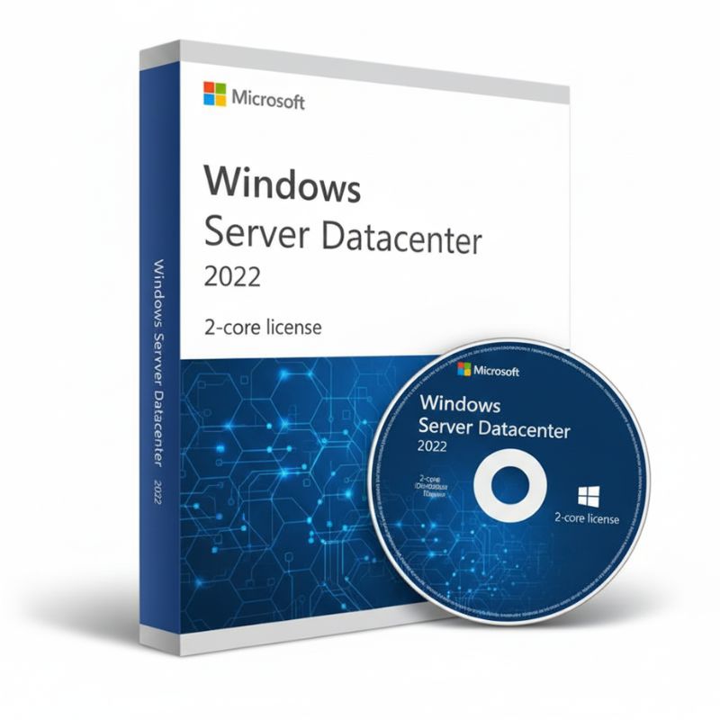Microsoft Windows Server 2022 Datacenter 64-Bit - 16 Cores German/Multilingual (PC) (P71-09391)