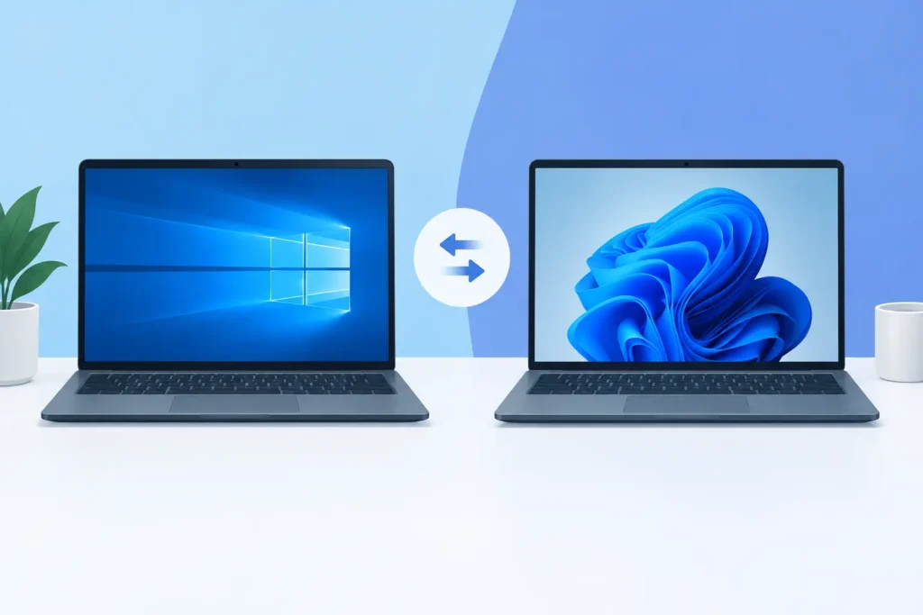 Difference Between Windows 10 and Windows 11